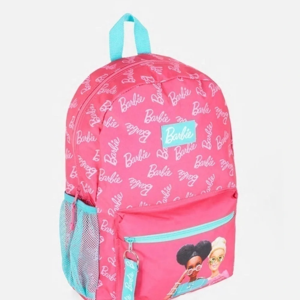 Primark Barbie Zip-Up Girls Backpack - Picture 2 of 3